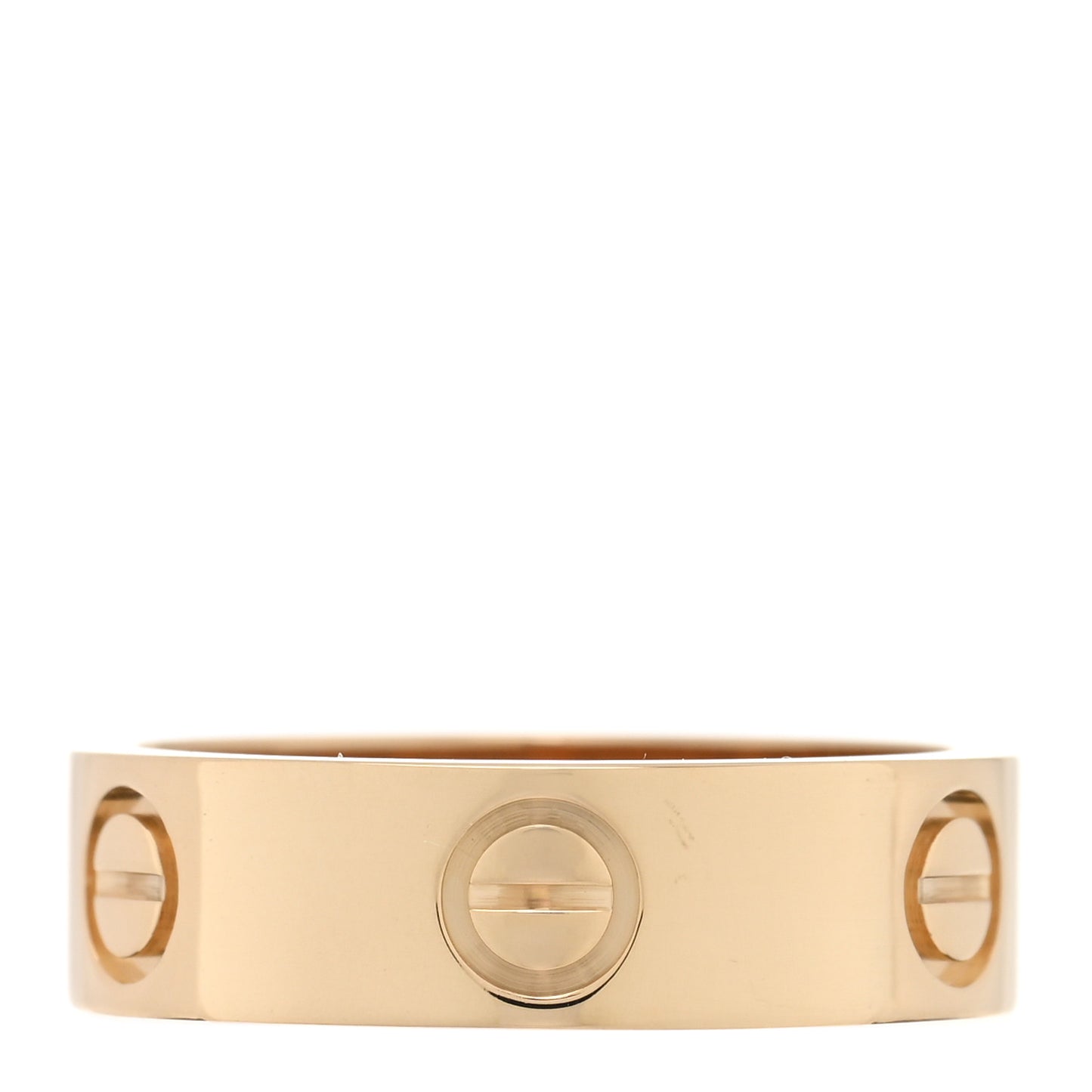 18K Yellow Gold 5.5mm LOVE Ring 54 7