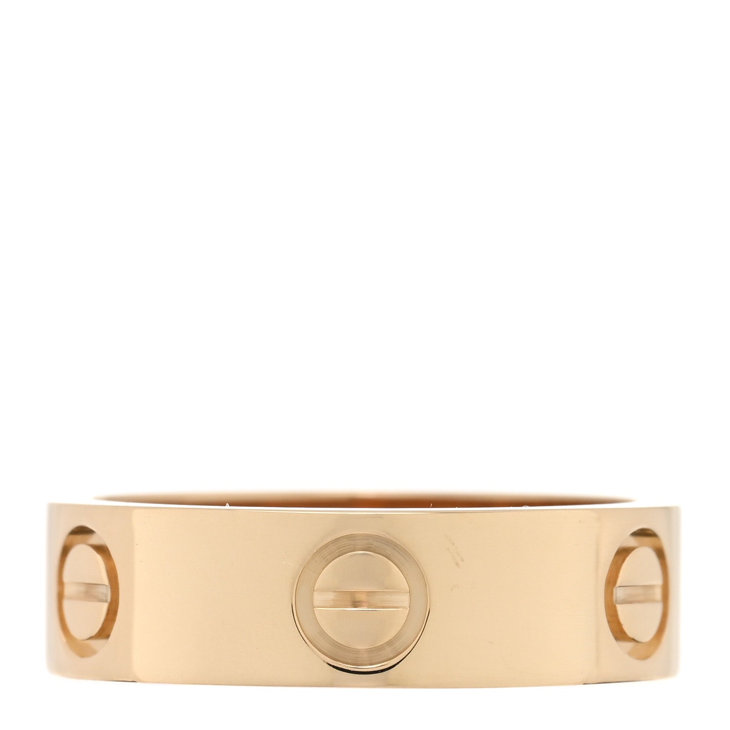 Cartier 18K Yellow Gold 5.5mm LOVE Ring 54 7 3 of 5