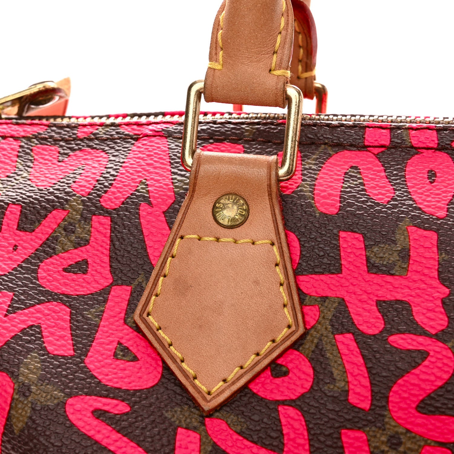 Louis Vuitton Monogram Graffiti Speedy 30 Fuchsia 12 of 12