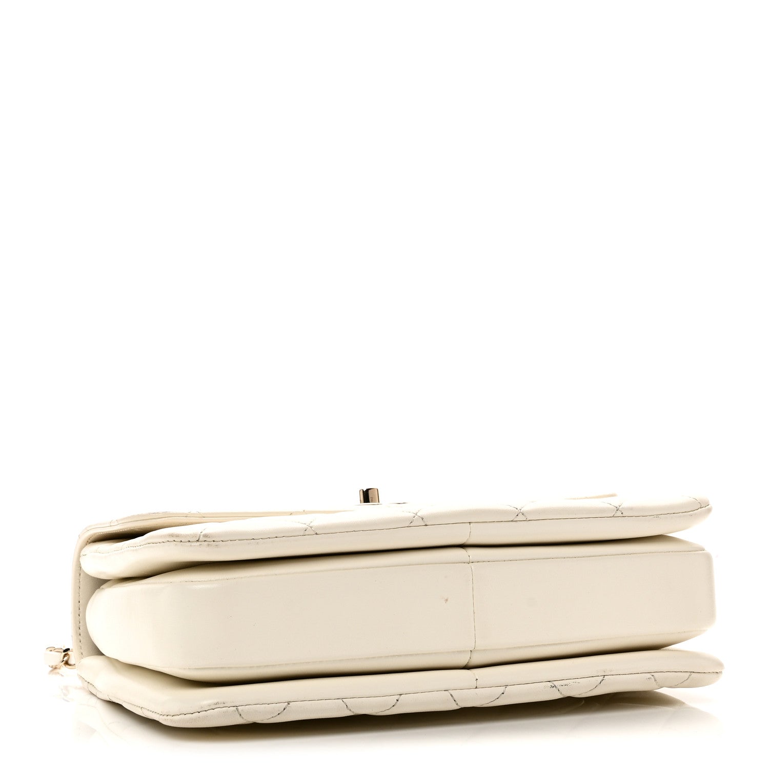 Chanel Lambskin Quilted Small Trendy CC Dual Handle Flap Bag White 4 of 10