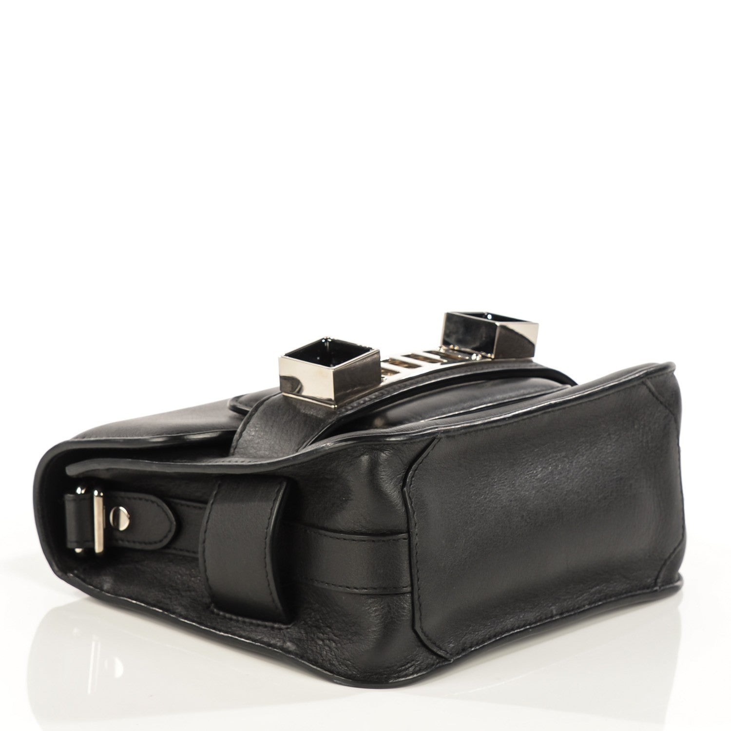 Proenza Schouler Calfskin PS11 Tiny Shoulder Bag Black 4 of 7