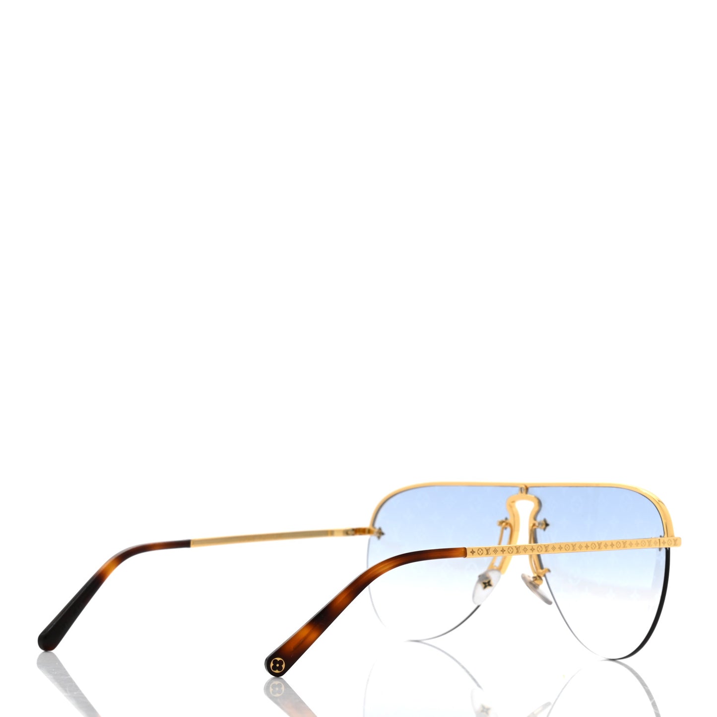 Grease Mask Sunglasses Z1470U Gold