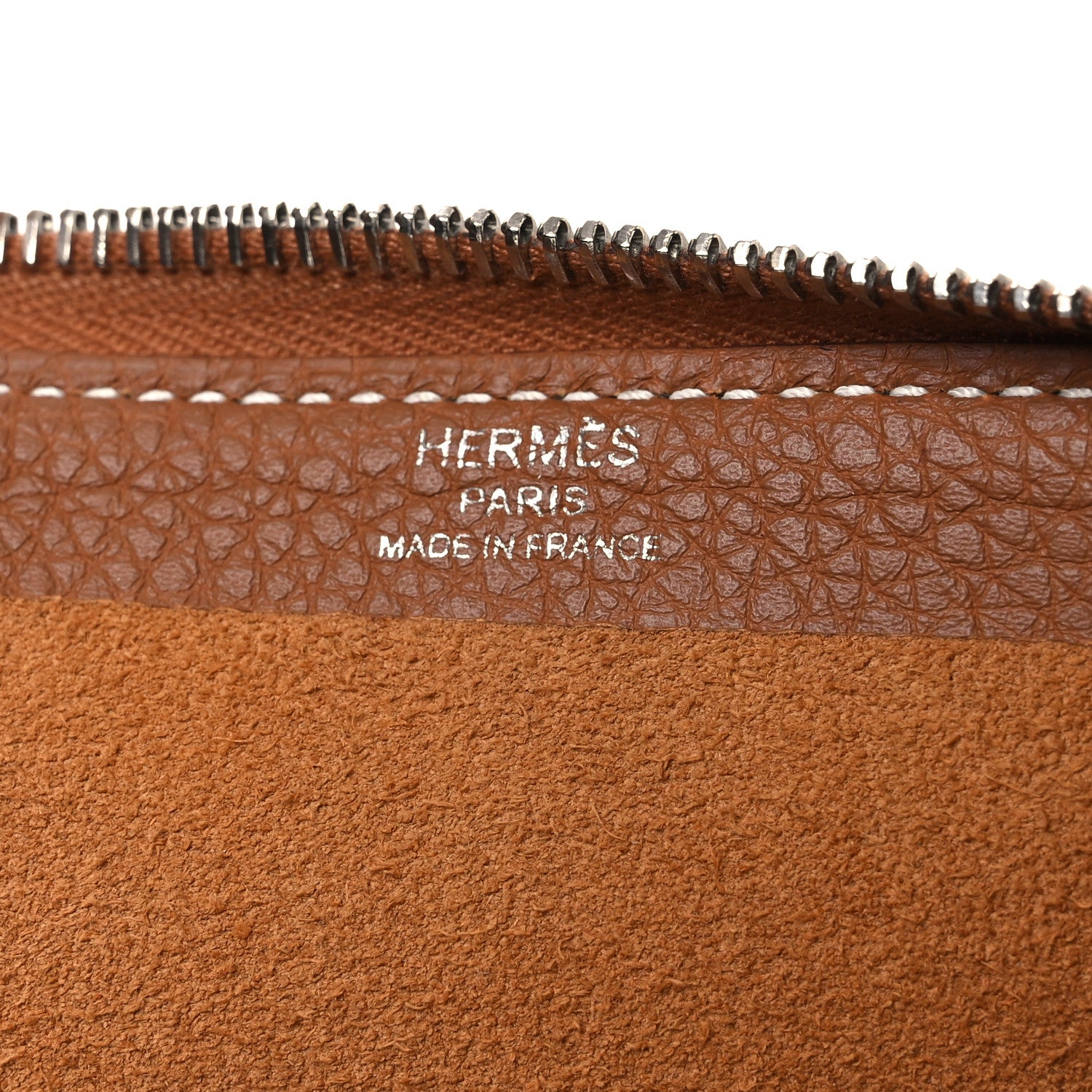 Hermes Togo Cabavertige 30 Pouch Gold 6 of 8