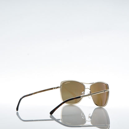 Chanel Metal Pilot Summer Sunglasses 4224 Gold 4 of 8
