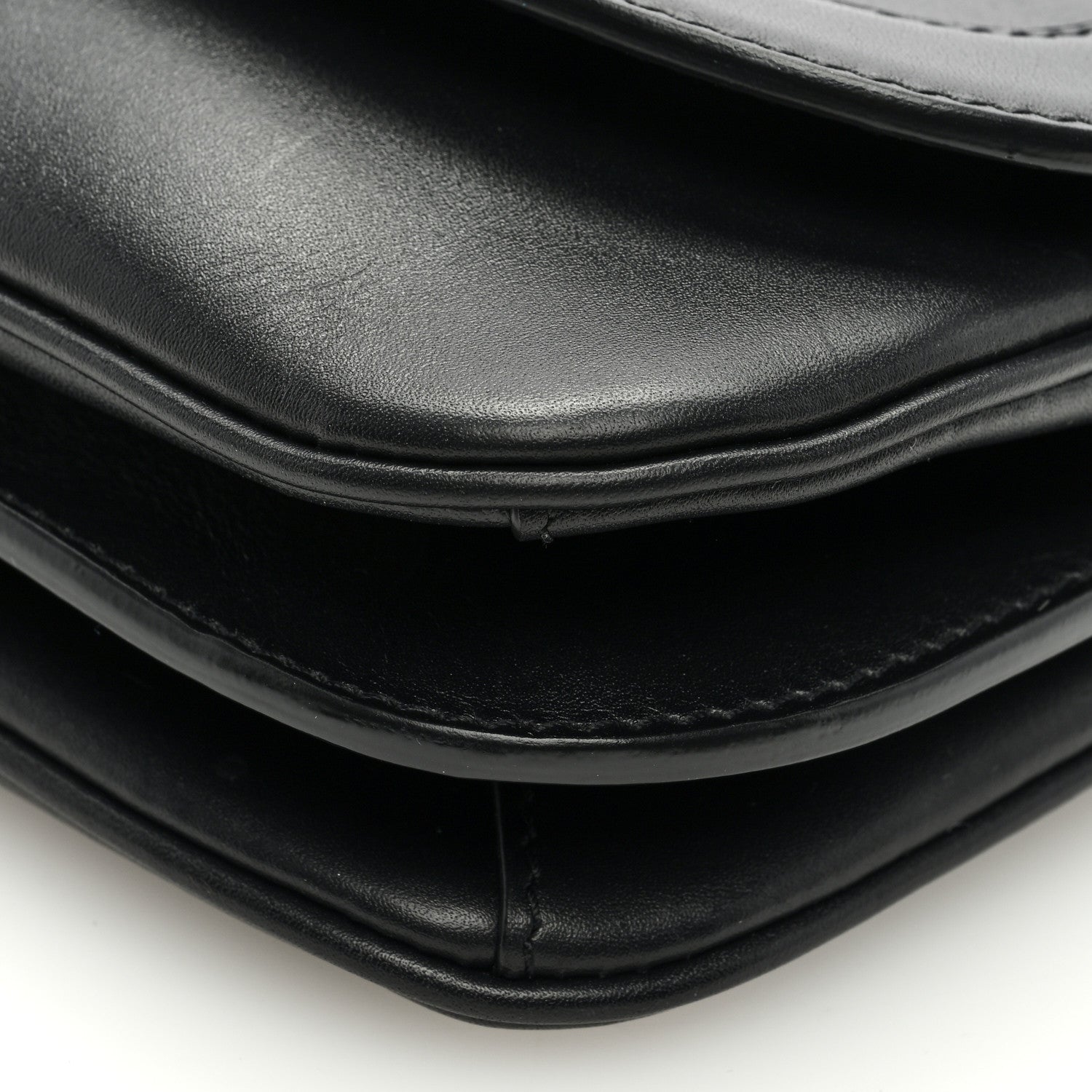 Saint Laurent Smooth Calfskin Small Charlie Shoulder Bag Black 9 of 9