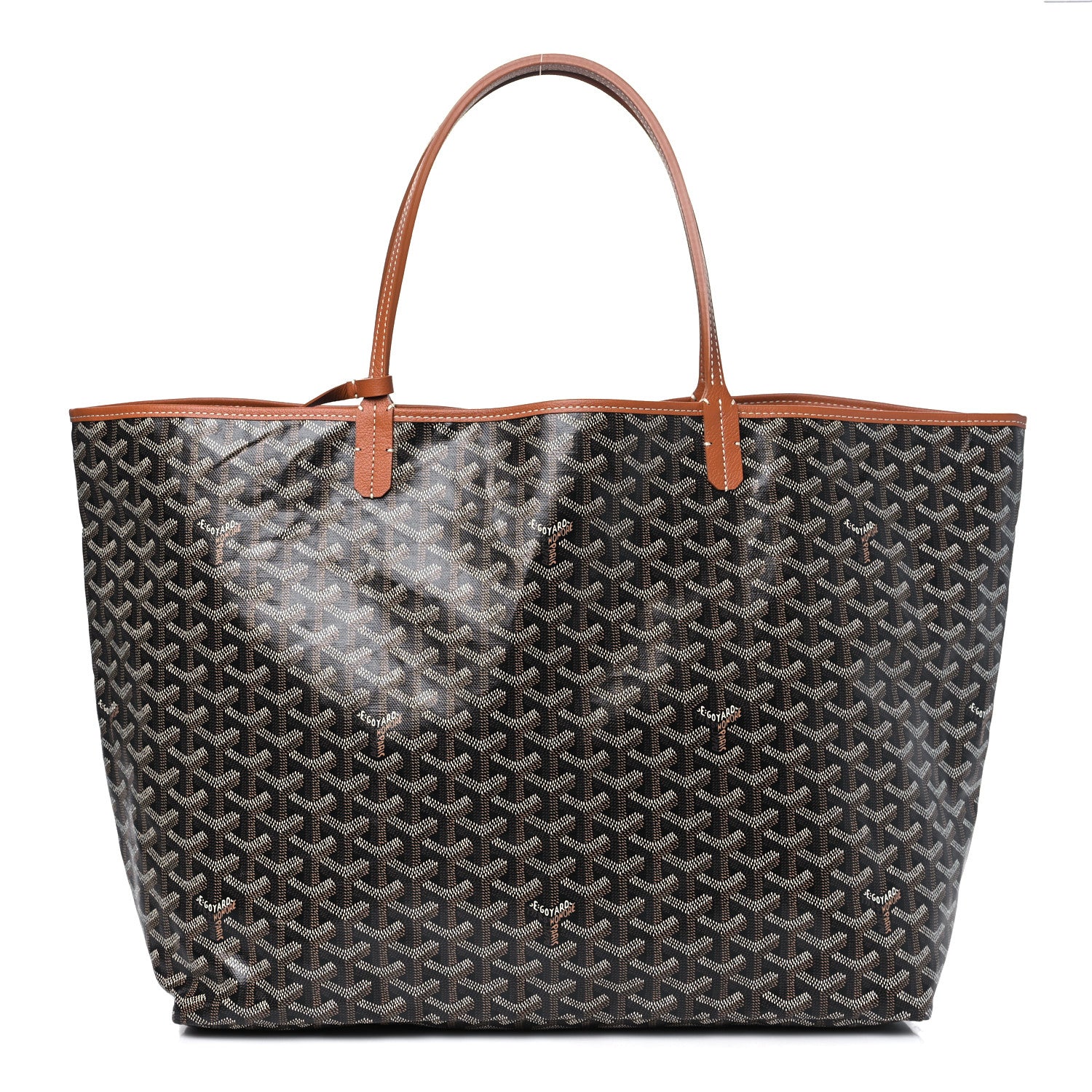 Goyard Goyardine Saint Louis GM Black Gold 1 of 11
