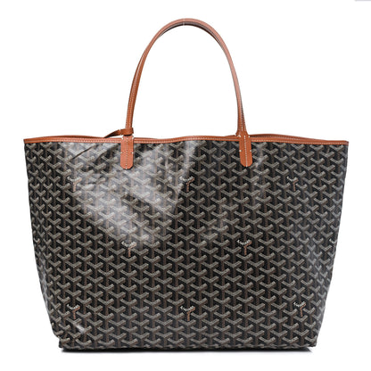 Goyard Goyardine Saint Louis GM Black Gold 1 of 11