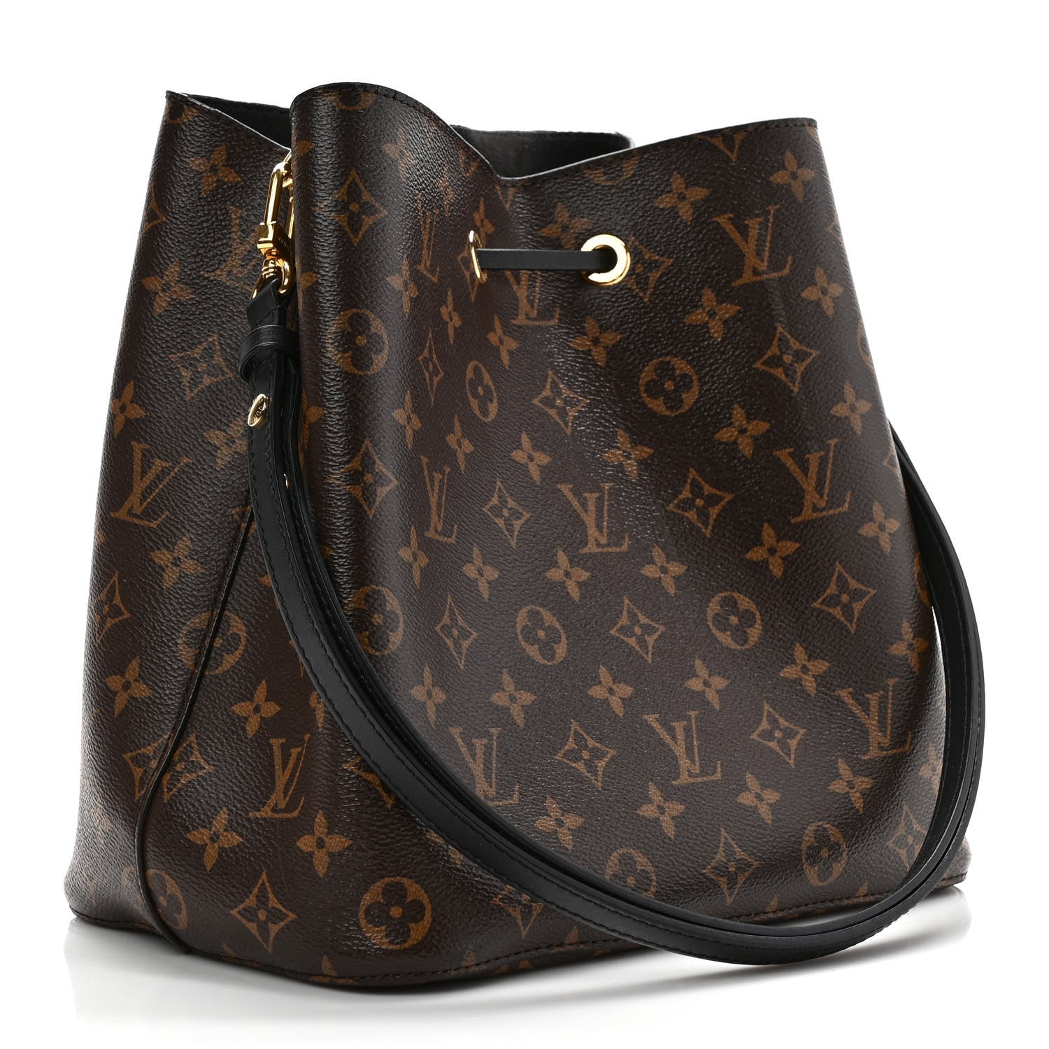 Louis Vuitton Monogram Neonoe MM Black 3 of 11