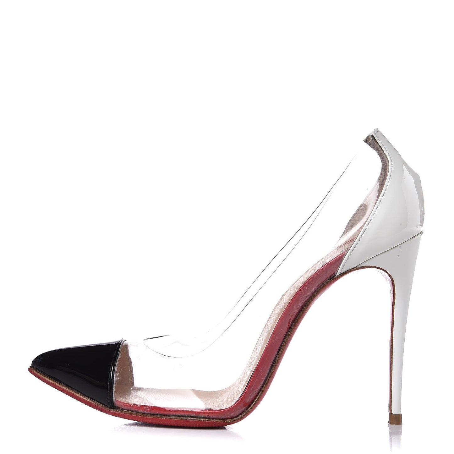 Patent PVC Debout 100 Pumps 34 Black