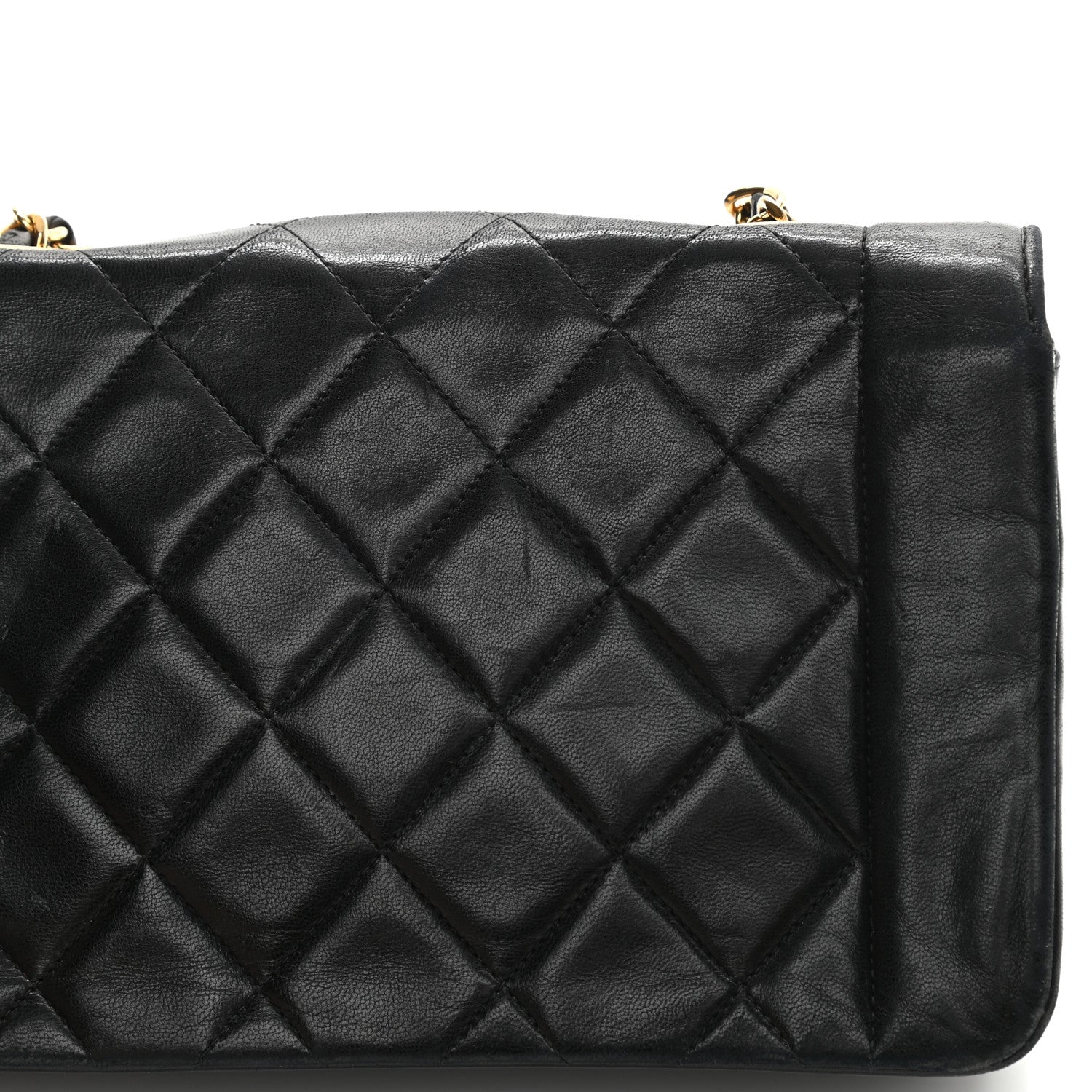Chanel Lambskin Quilted Small Single Flap Black 17 of 18