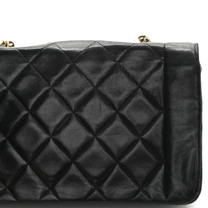Chanel Lambskin Quilted Small Single Flap Black 17 of 18