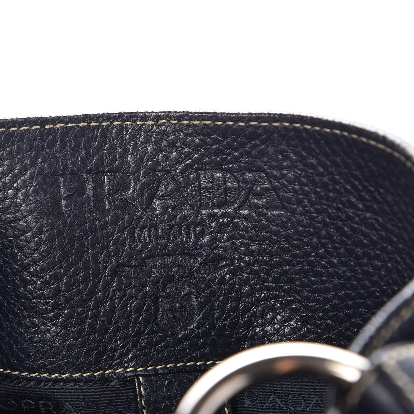 Vitello Daino Rope Hobo Black