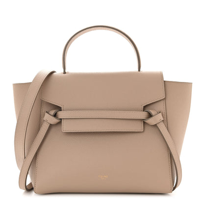 Celine Grained Calfskin Micro Belt Bag Light Taupe 1 of 13