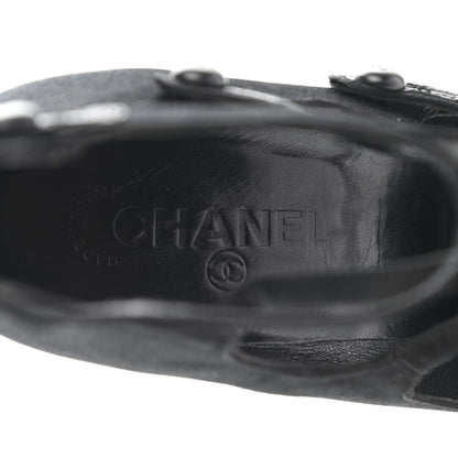 Chanel Mary Jane Pump 37 Black 6 of 12