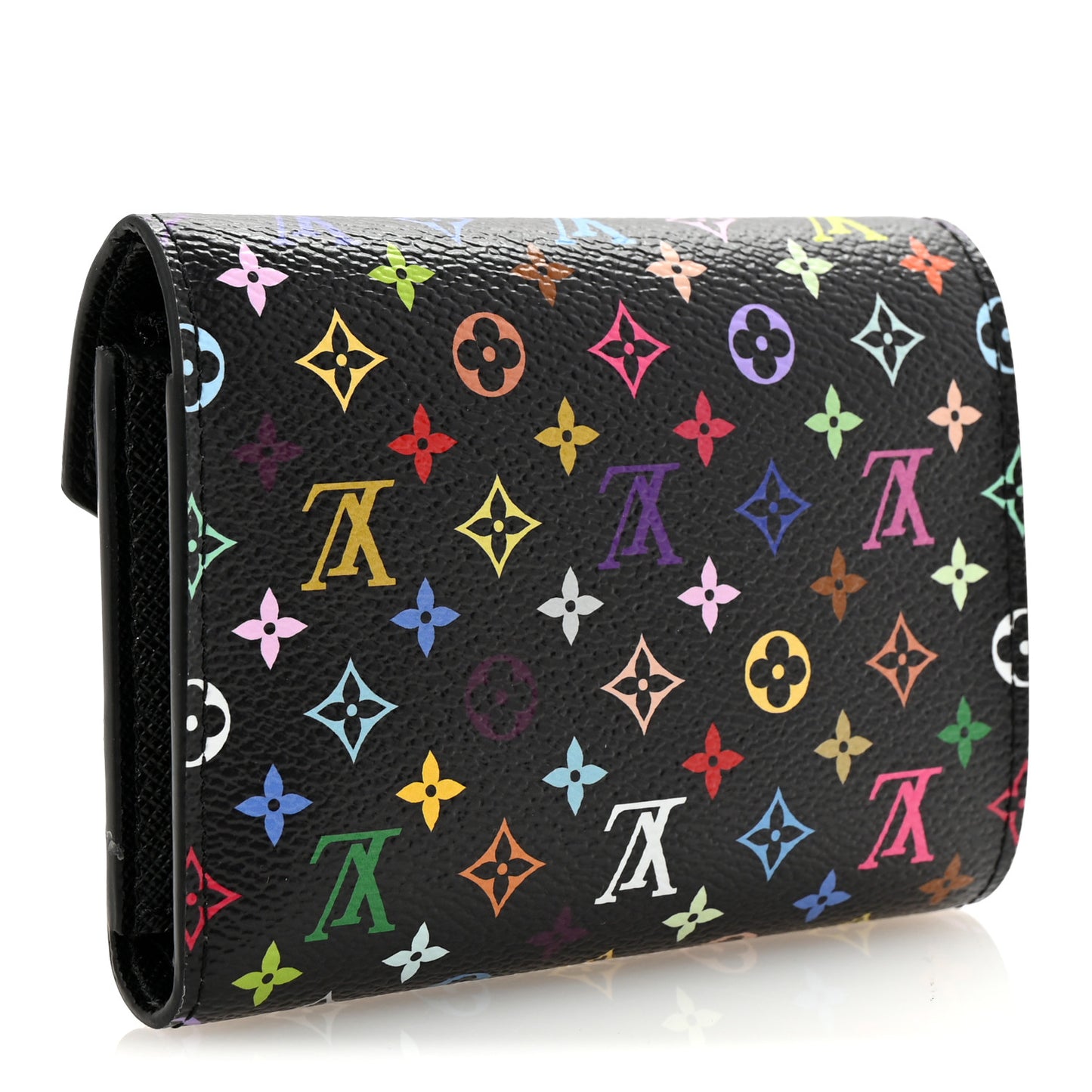 LV x TM Monogram Multicolor Victorine Wallet Black