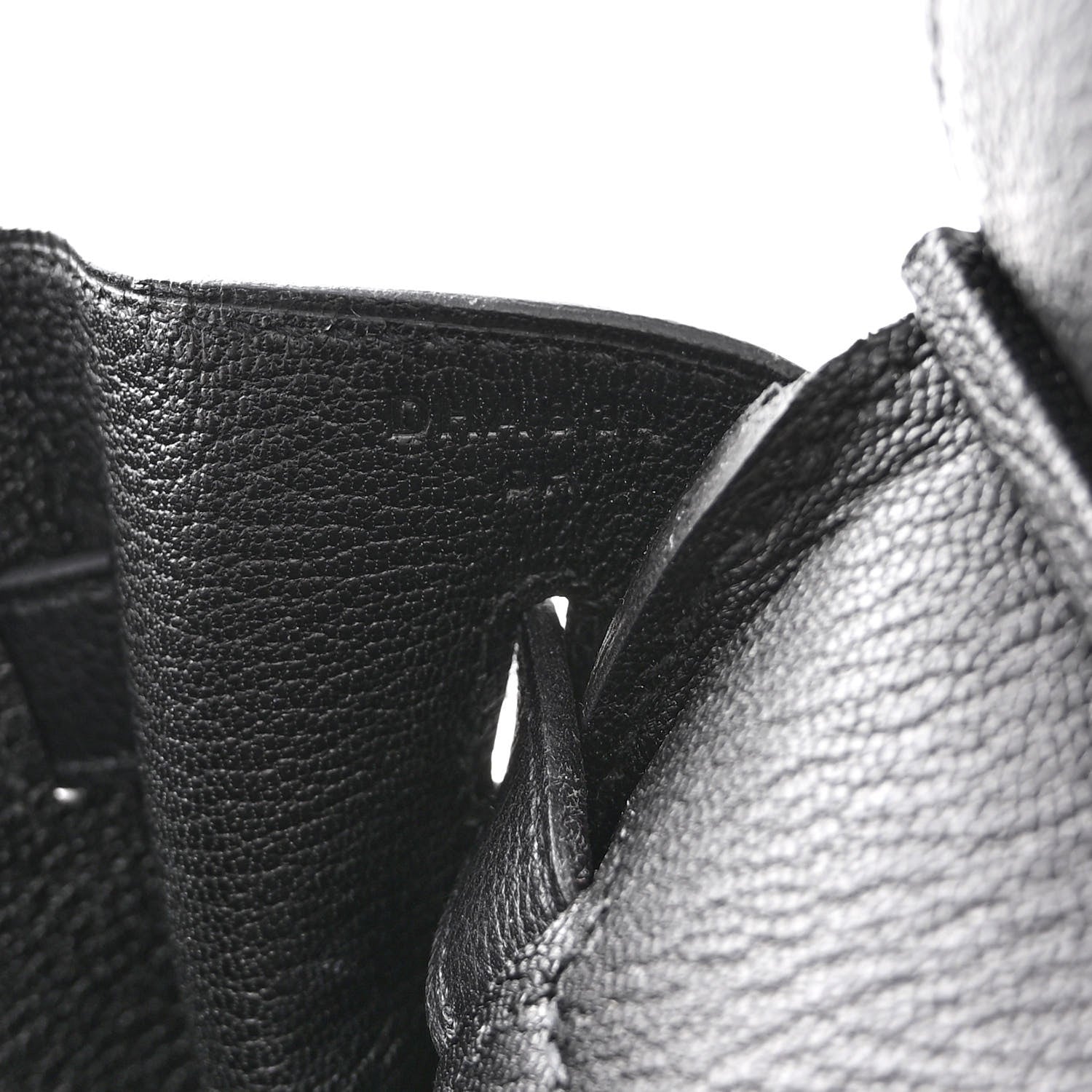 Hermes Taurillon Clemence Birkin 30 Black 7 of 12