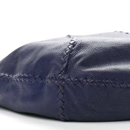 Bottega Veneta Cervo Deerskin Large Hobo Denim 9 of 16