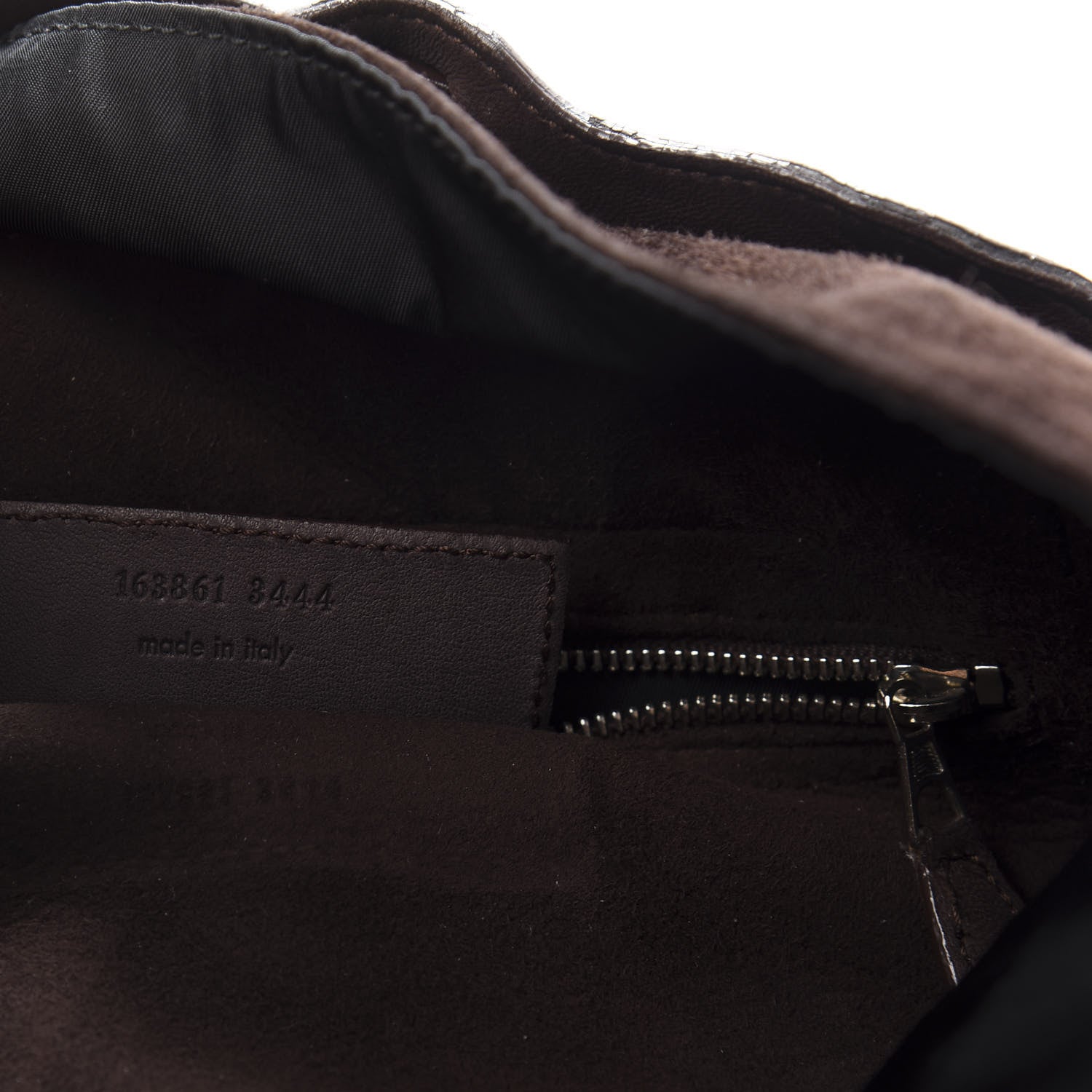 Balenciaga Suede Calfskin B Hobo Brown 7 of 18