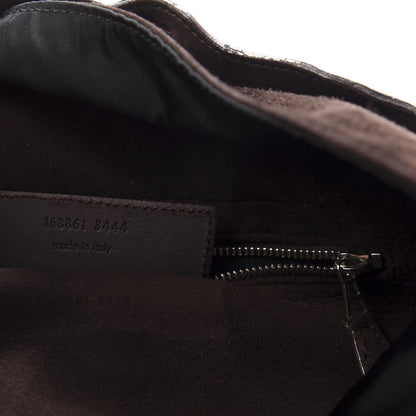Balenciaga Suede Calfskin B Hobo Brown 7 of 18