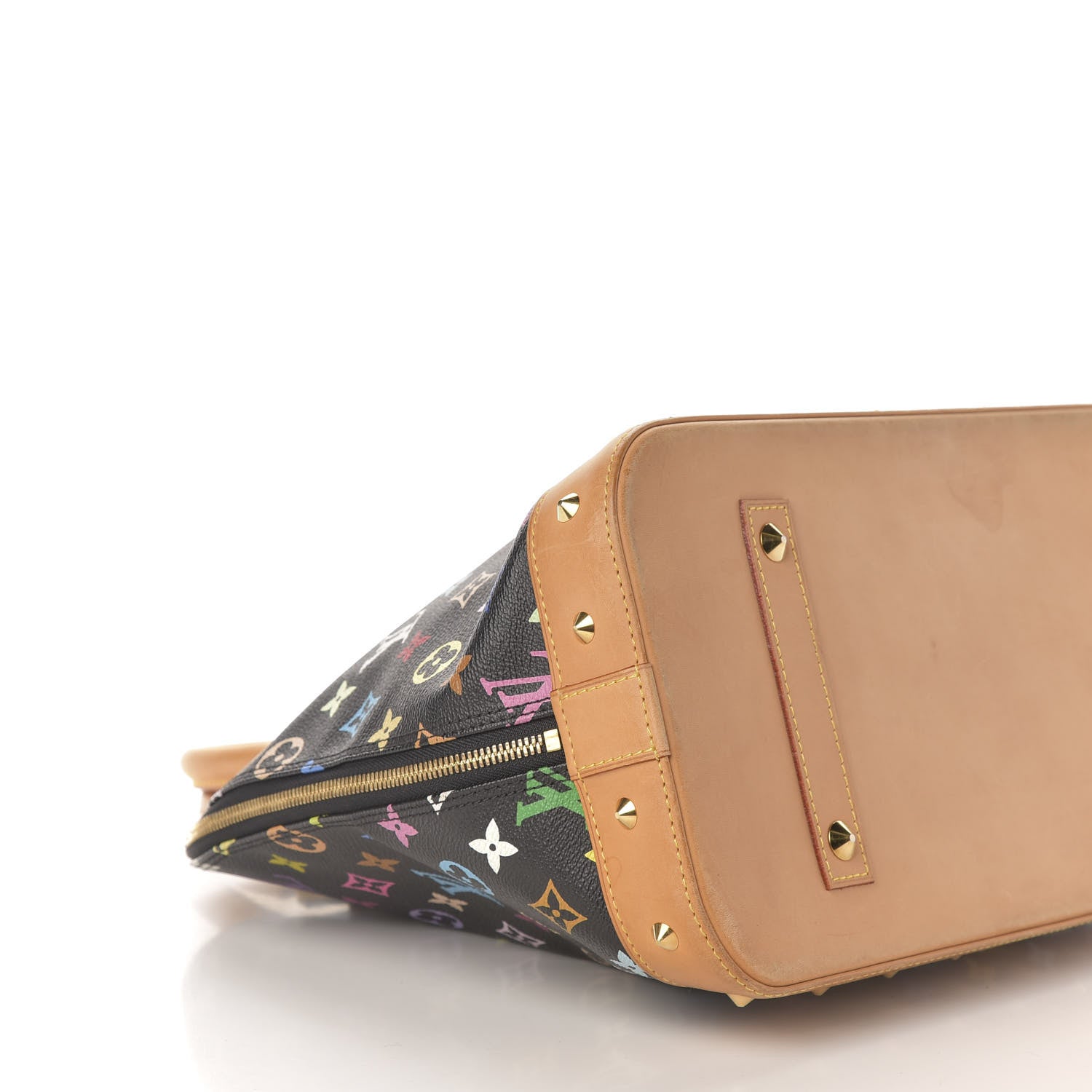 Louis Vuitton Monogram Multicolor Alma GM Black 9 of 13