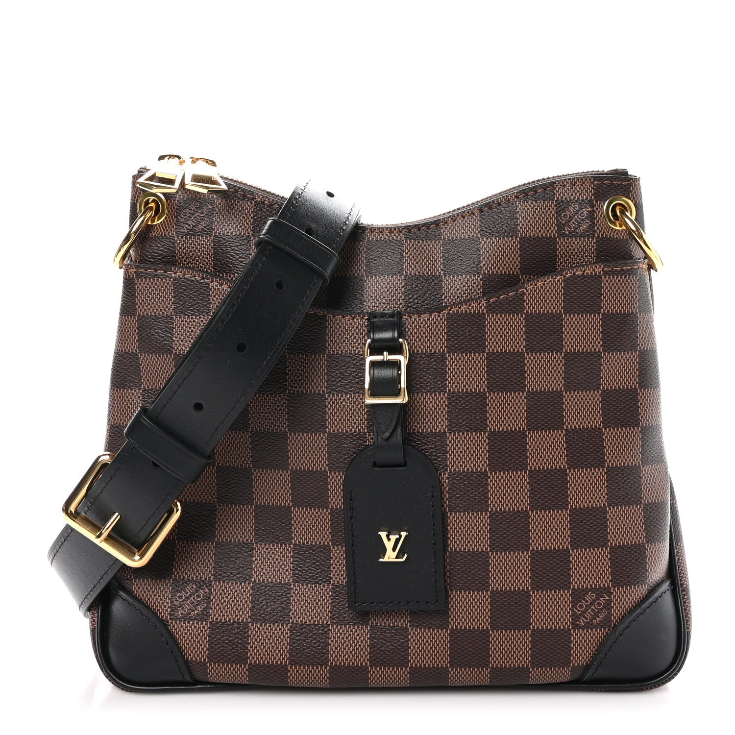 Louis Vuitton Damier Ebene Odeon PM Black 1 of 9