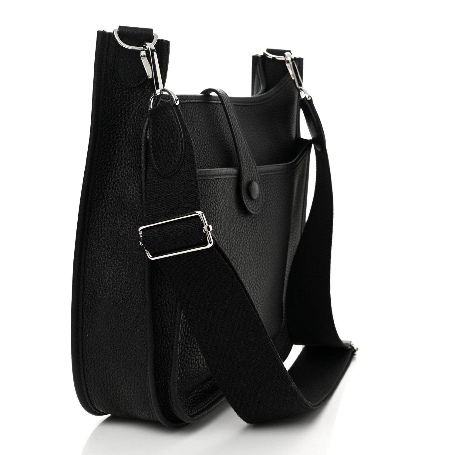 Hermes Taurillon Clemence Evelyne III PM Black 3 of 11