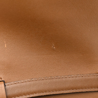 Celine Smooth Calfskin Small Classic Box Flap Bag Camel 12 of 13