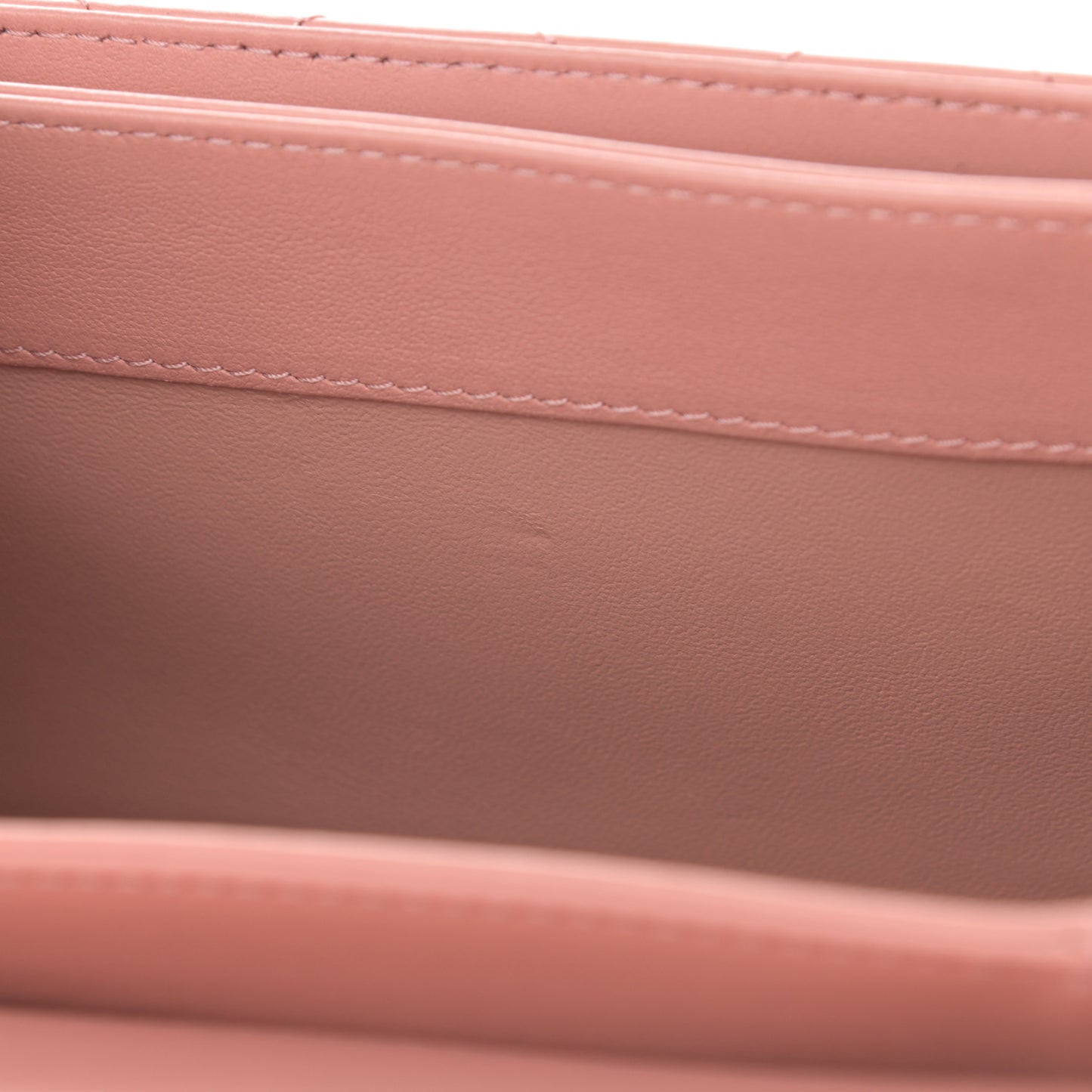 Calfskin Quilted Small Top Handle Flap Pink
