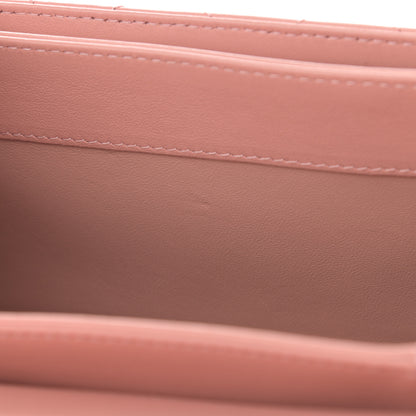 Chanel Calfskin Quilted Small Top Handle Flap Pink 11 of 14