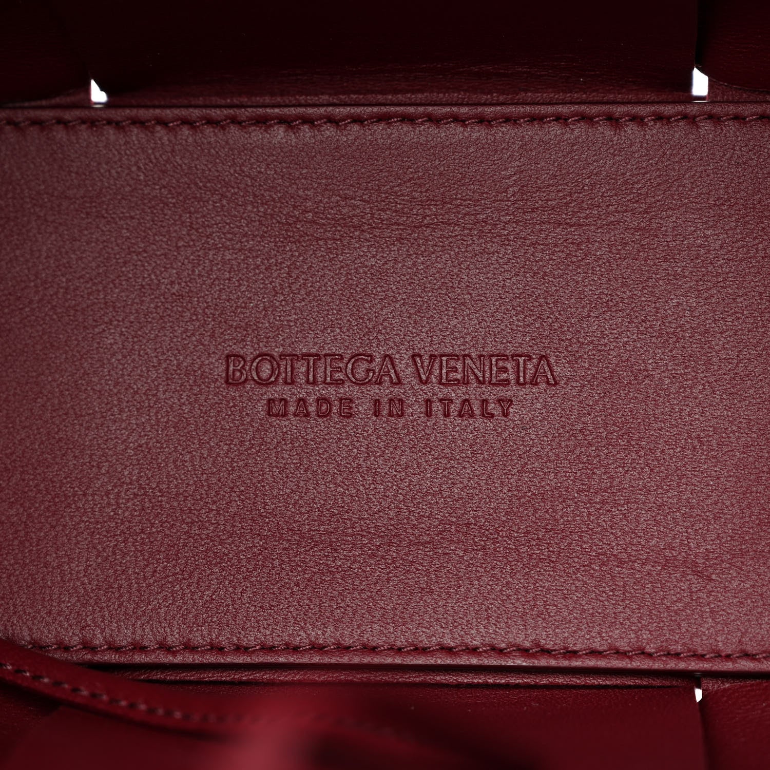 Bottega Veneta Nappa Maxi Intreccio Mini Arco Tote Barolo 7 of 10