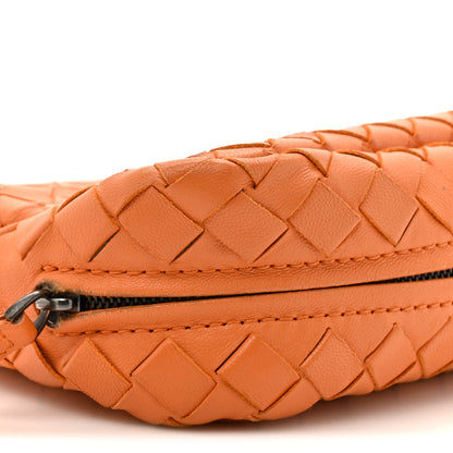 Bottega Veneta Nappa Intrecciato Small Chain Crossbody Tangerine 11 of 13