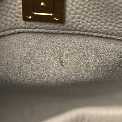 Mulberry Heavy Grain Small Iris Tote Chalk Midnight 10 of 10