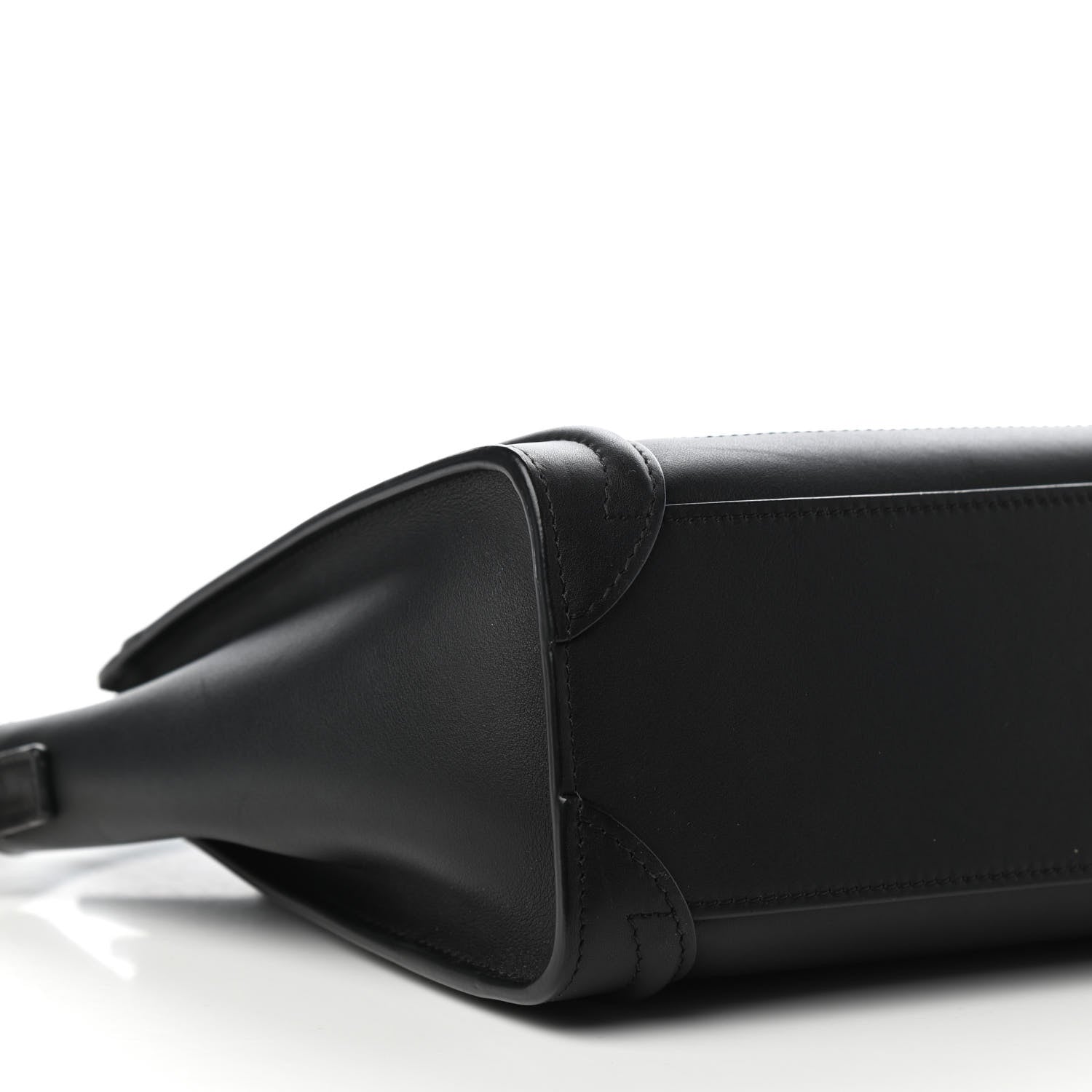 Celine Smooth Calfskin Nano Luggage Black 7 of 9