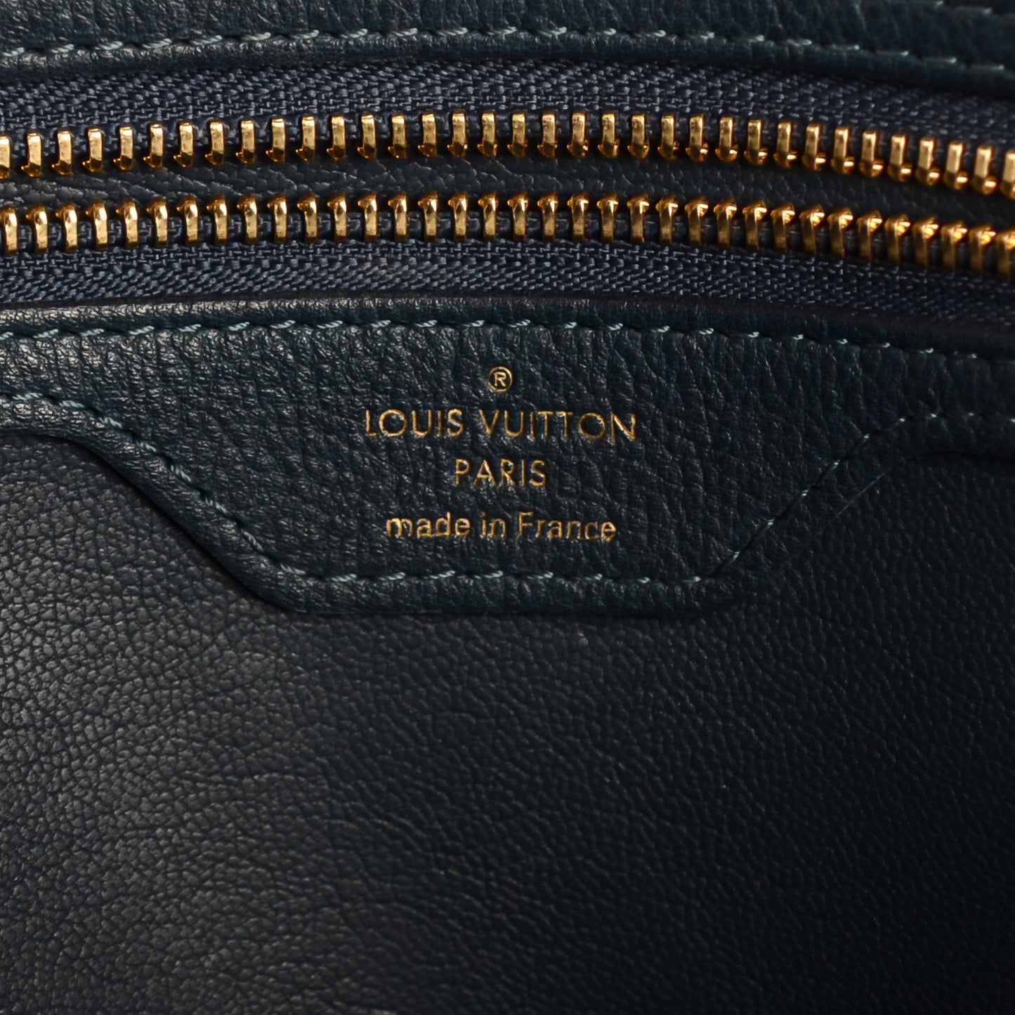 Ostrich Python Majestueux Tote MM Blue