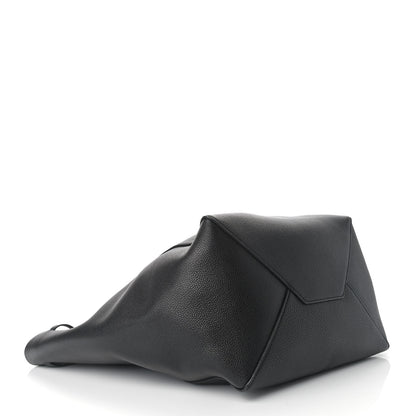 Celine Soft Grained Calfskin Medium Belt Cabas Phantom Black 3 of 9