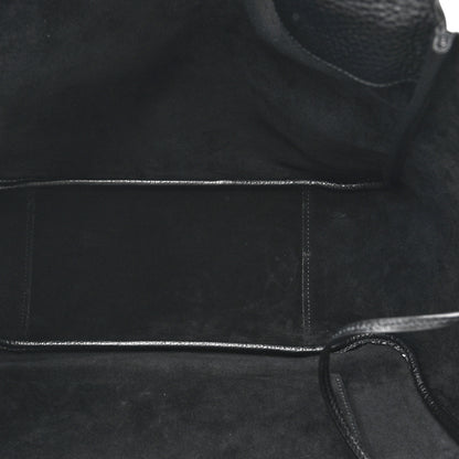 Saint Laurent Grained Deerskin Bea Tote Black 5 of 10
