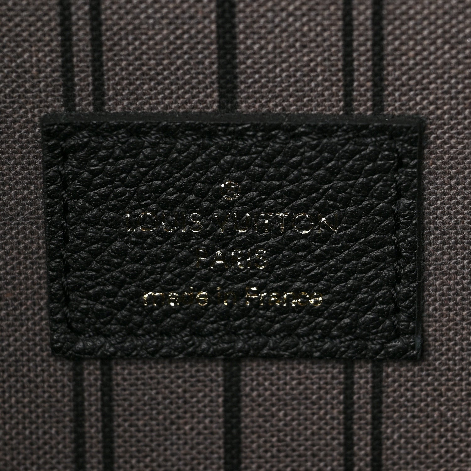 Louis Vuitton Empreinte Pochette Metis Black 6 of 8