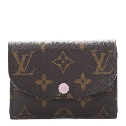 Louis Vuitton Monogram Rosalie Coin Purse Rose Ballerine 1 of 8