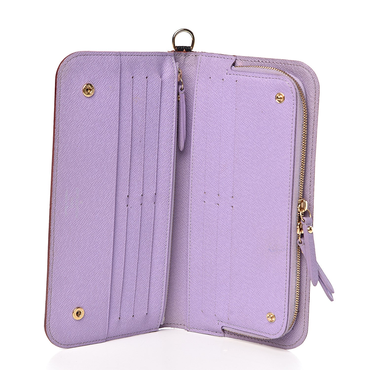 Louis Vuitton Monogram Multicolor Insolite Wallet Black Violet 5 of 7