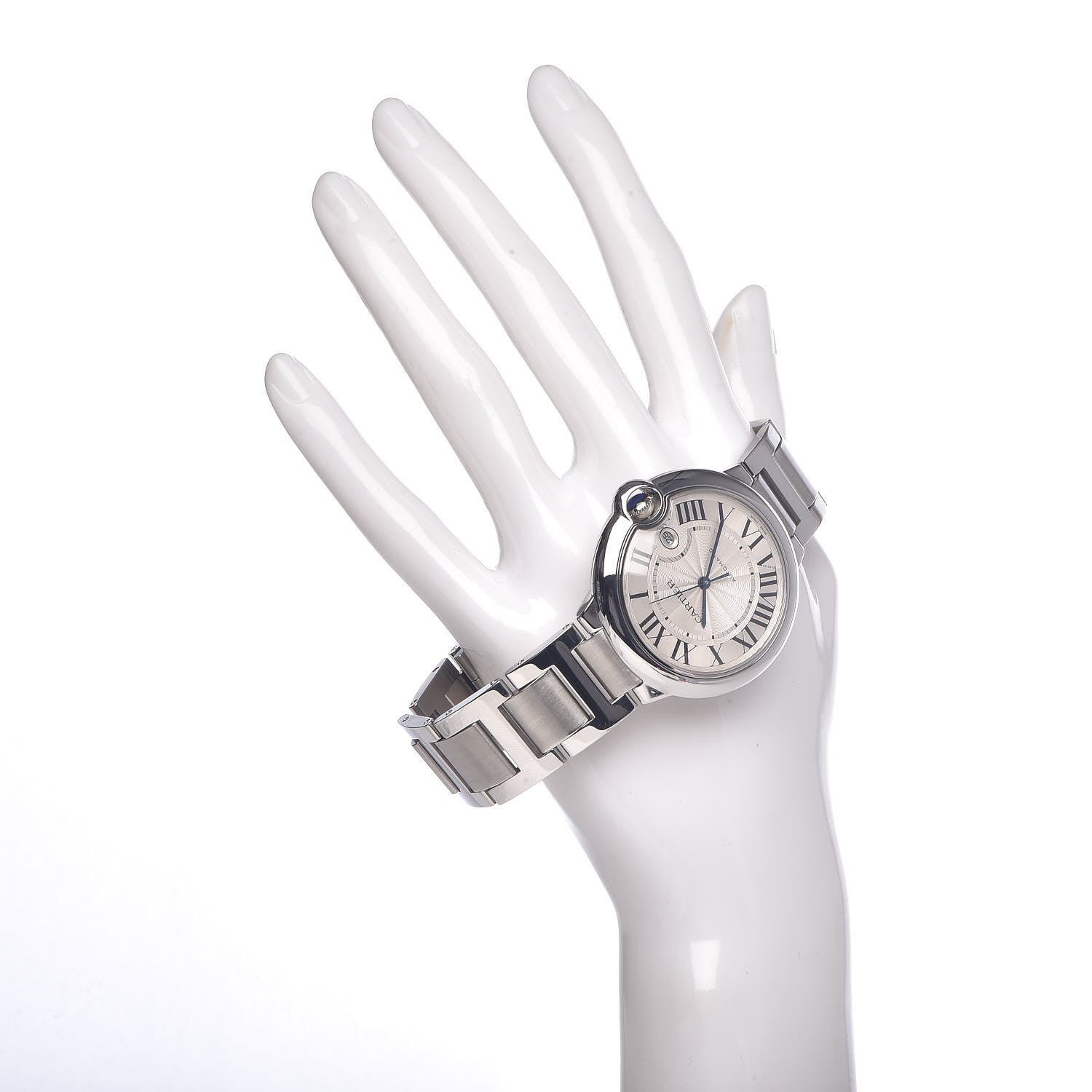 Cartier Stainless Steel 42mm Ballon Bleu De Automatic Watch 2 of 6