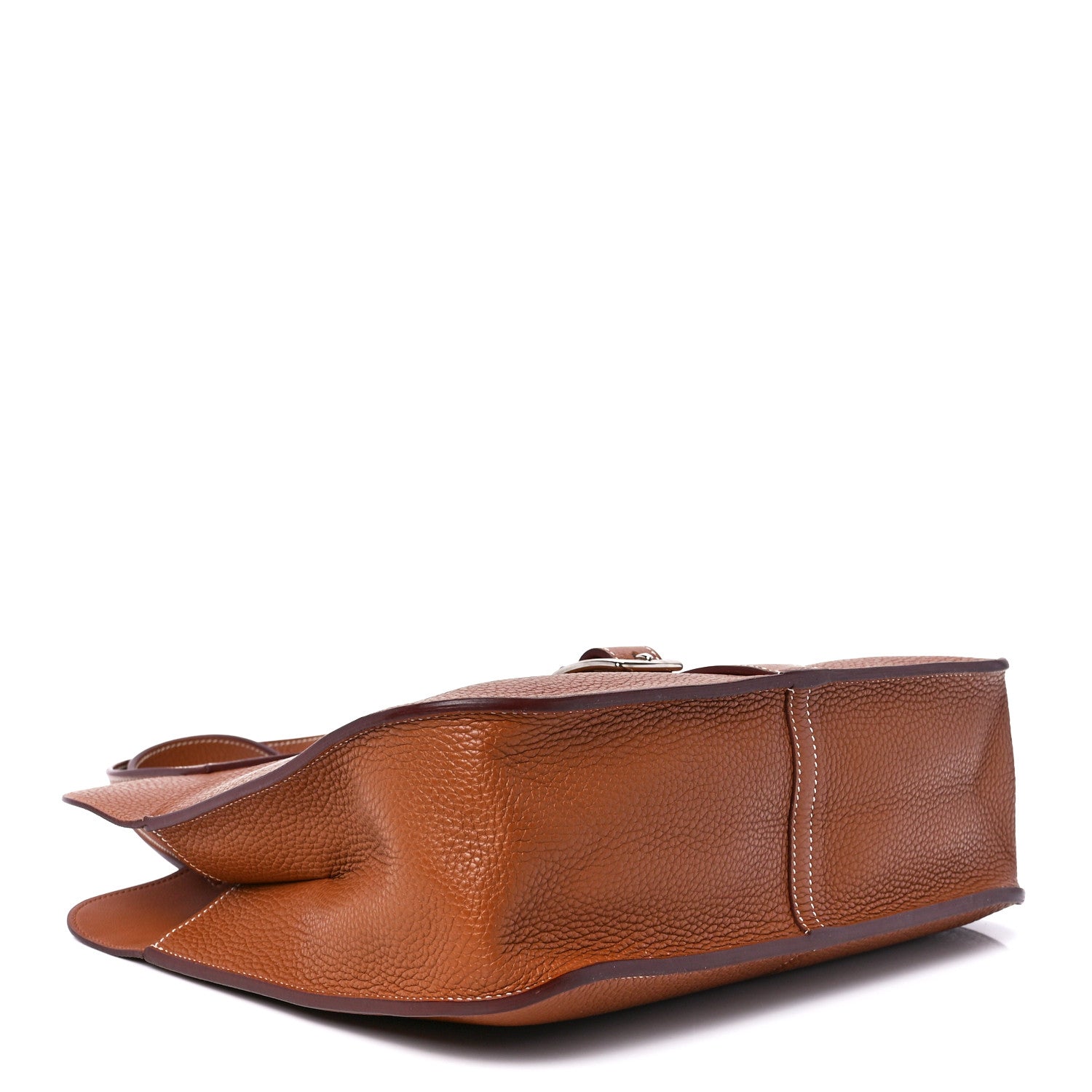 Hermes Taurillon Clemence Halzan 31 Gold 4 of 12