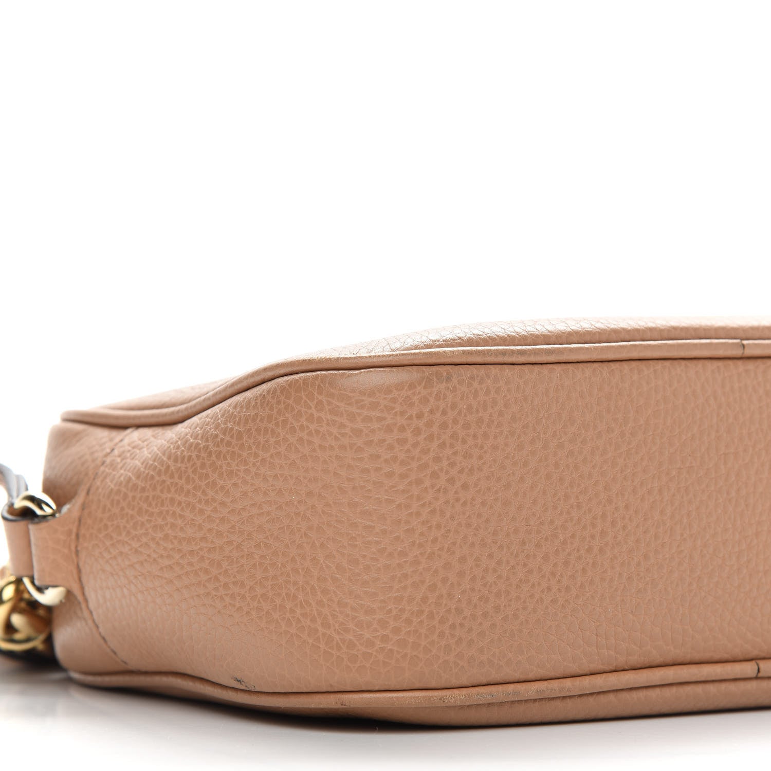 Gucci Pebbled Calfskin Small Soho Disco Bag Camelia 7 of 12