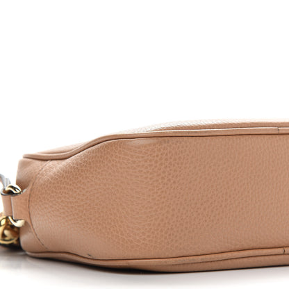 Gucci Pebbled Calfskin Small Soho Disco Bag Camelia 7 of 12