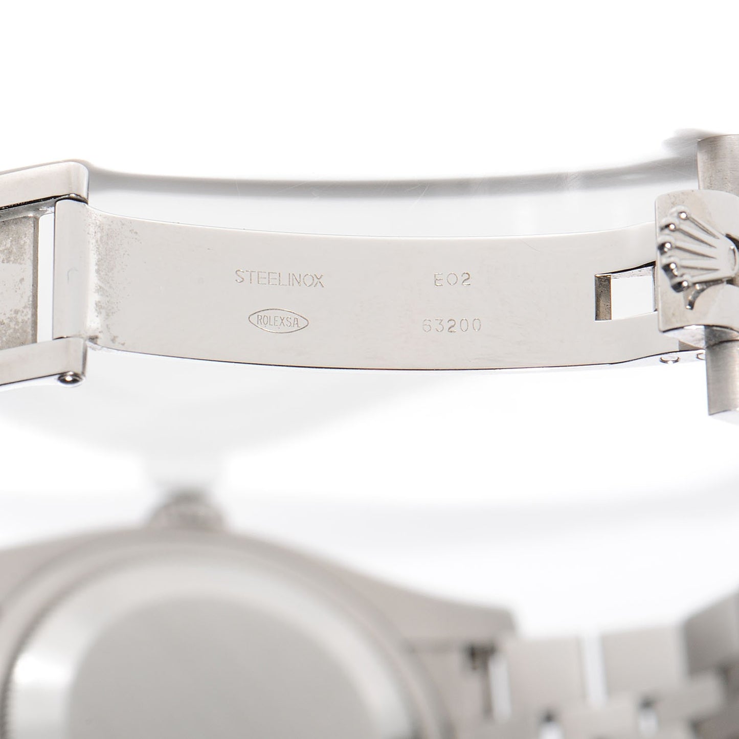 Stainless Steel 18K White Gold 36mm Oyster Perpetual Datejust Watch White Roman 116234