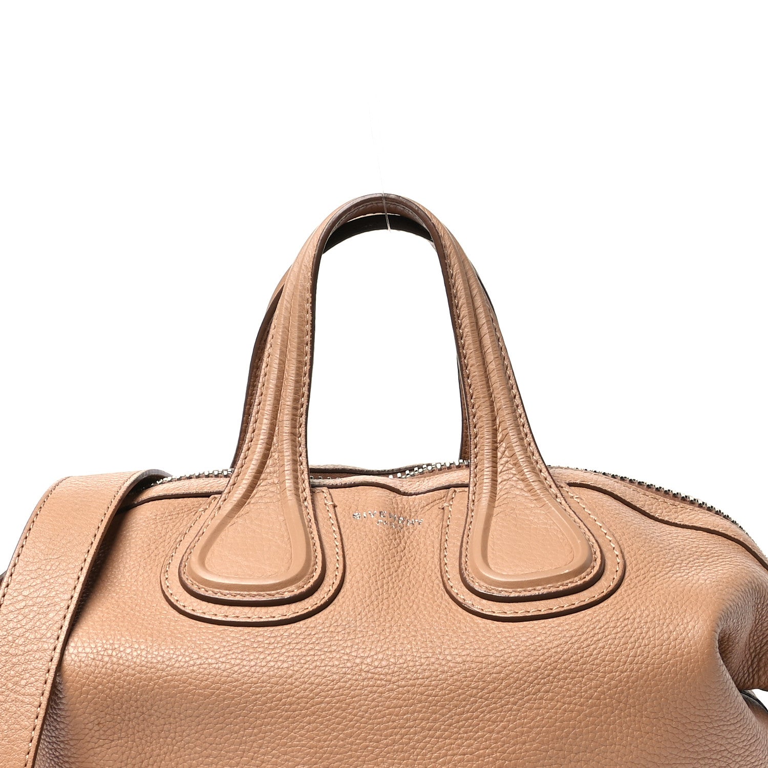 Givenchy Pebbled Calfskin Small Nightingale Light Brown 8 of 12