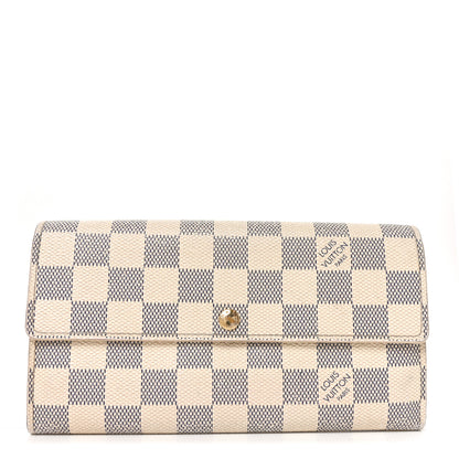 Louis Vuitton Damier Azur Sarah Wallet 1 of 9