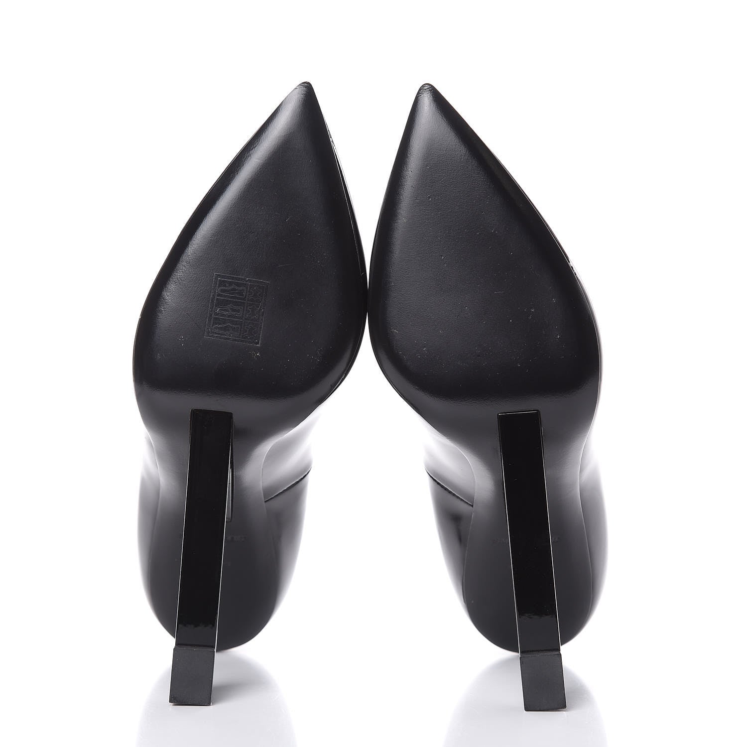 Saint Laurent Patent Opyum Appelle Moi Ankle Strap Pump 40 Black 5 of 10