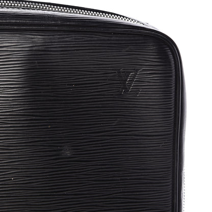 Louis Vuitton Epi Porte-Documents Voyage Briefcase Black 7 of 12