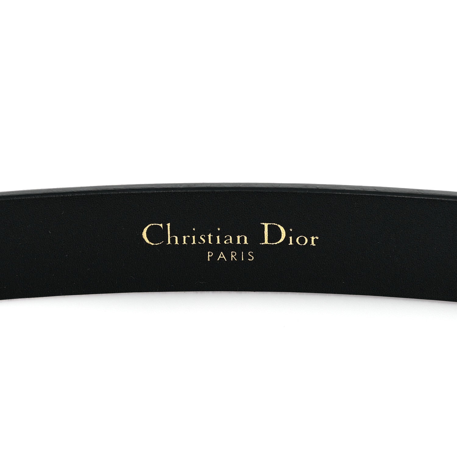 Christian Dior Calfskin CD Belt 70 Black 4 of 7