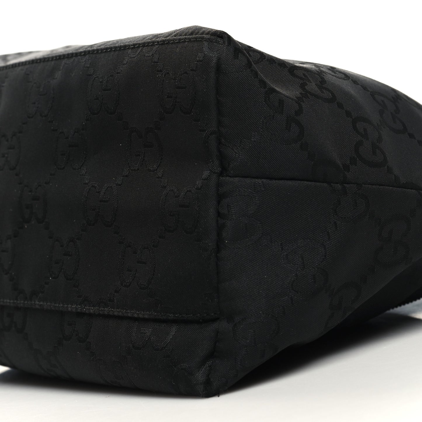 Nylon Monogram Small Hobo Black